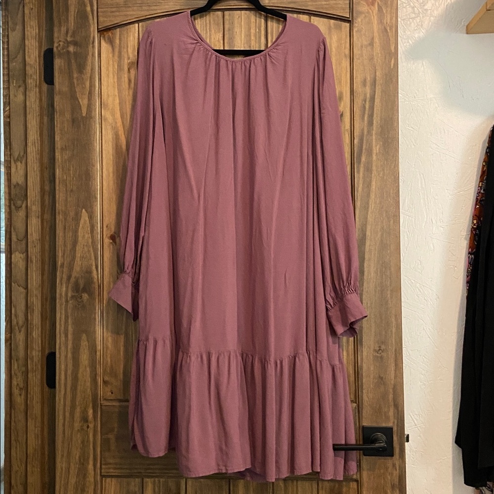 Ava & Viv Dusty Rose Dress